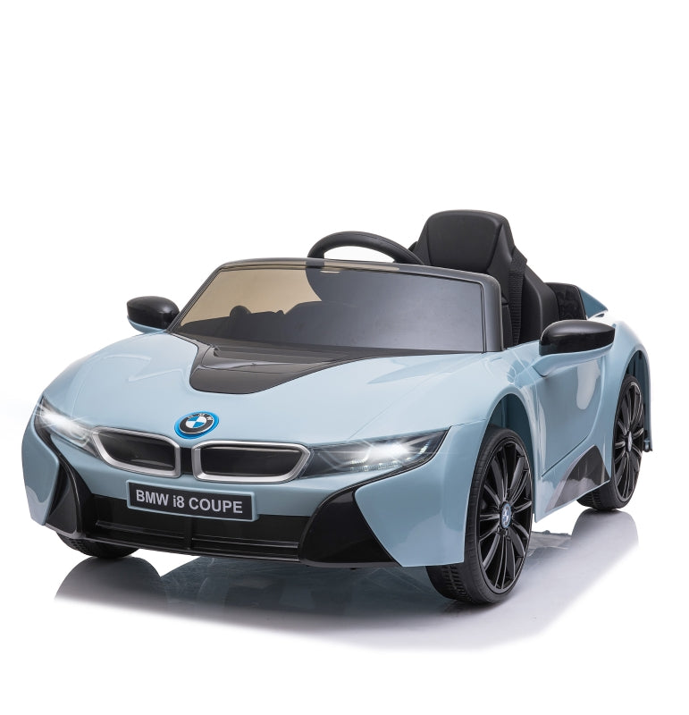 HOMCOM Kids Electric Ride On Car BMW i8 Coupe - 6v - White  | TJ Hughes