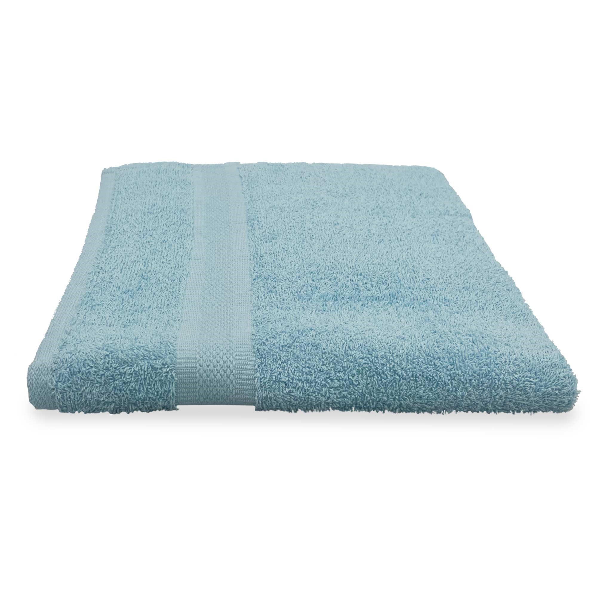Lewis’s Essentials 100% Cotton Towel - Blue - Hand Towel  | TJ Hughes