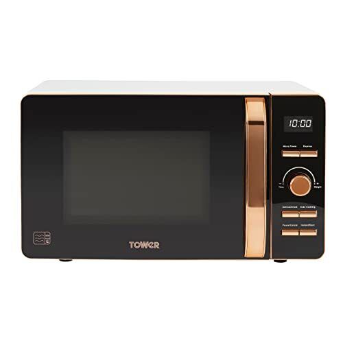 Tower Rose Gold Microwave 20L - White