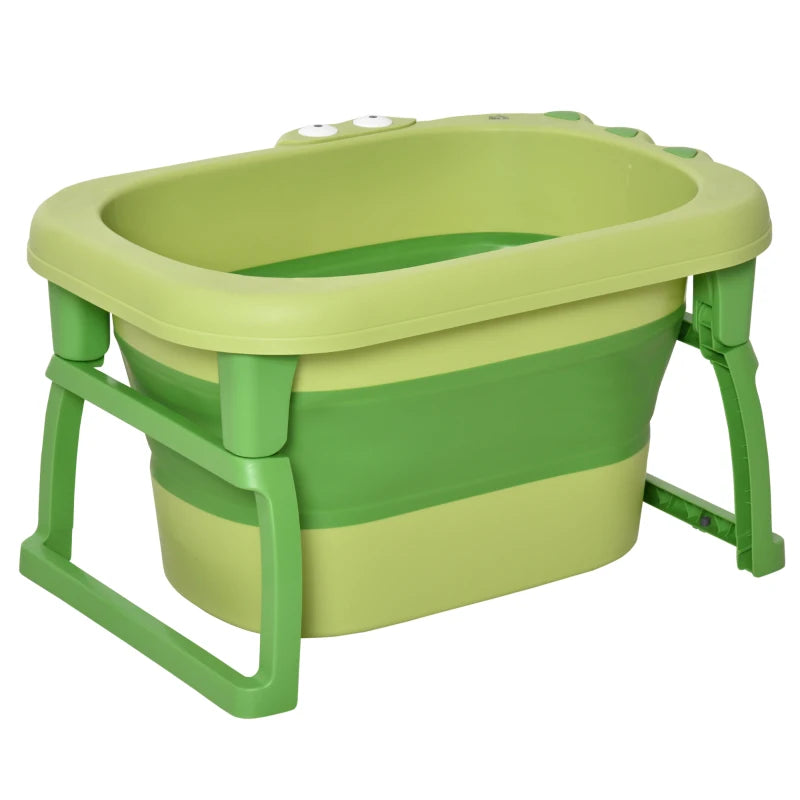 HOMCOM Baby Bath Tub - Green  | TJ Hughes