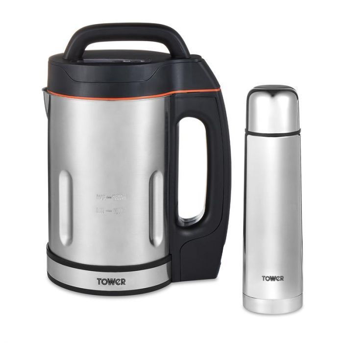 Tower Soup Maker 1.6L - Stainless Steel