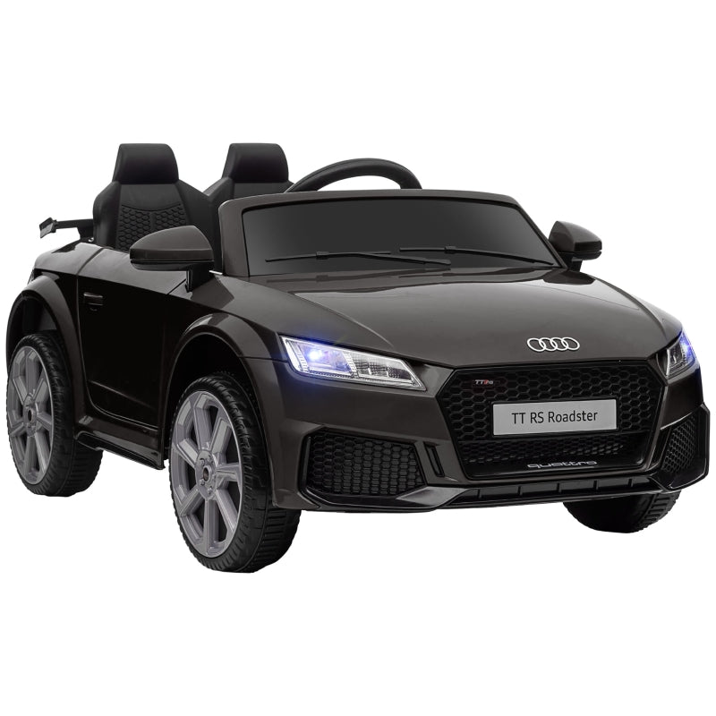 HOMCOM Kids Electric Ride On Car Audi TT RS - Black  | TJ Hughes