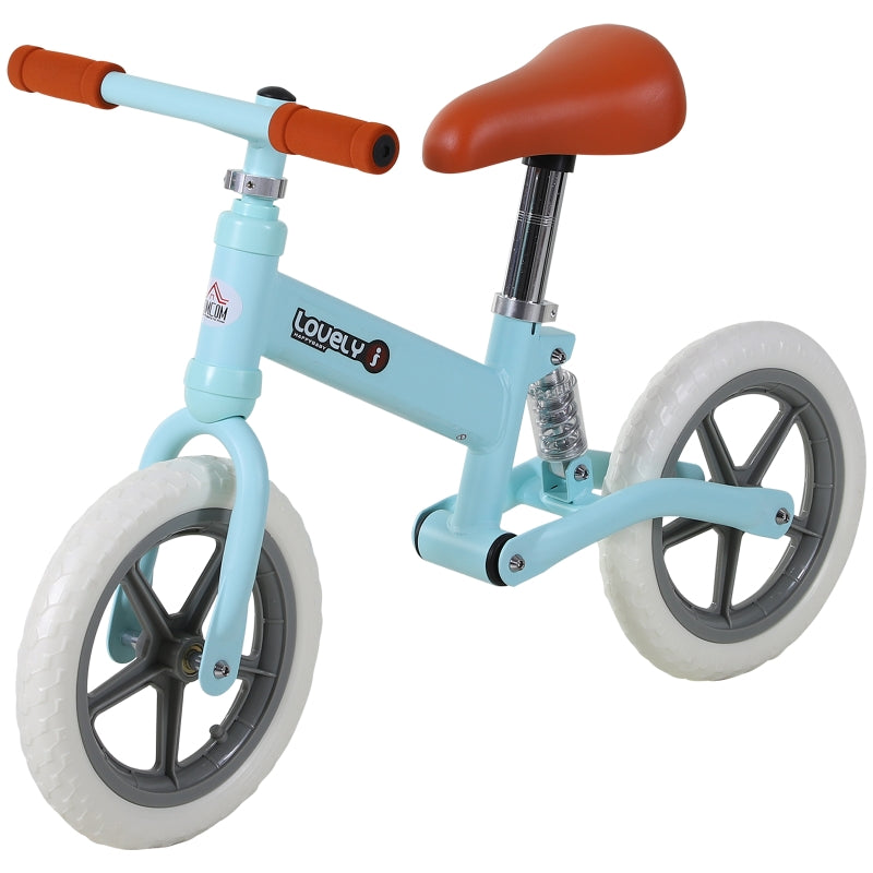 Toddler Balance Bike - Sky Blue - HOMCOM  | TJ Hughes