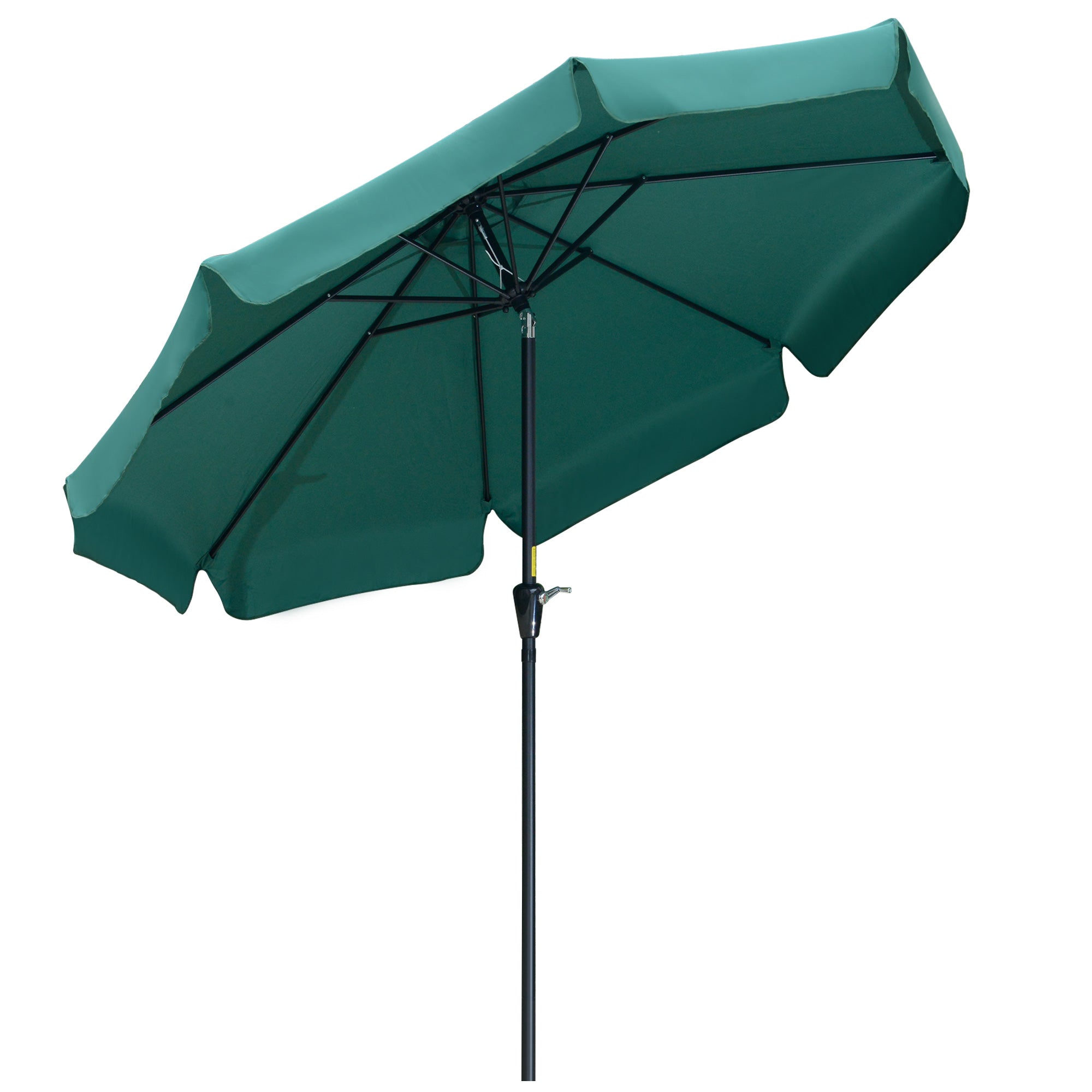 Outsunny Patio Umbrella Green  | TJ Hughes