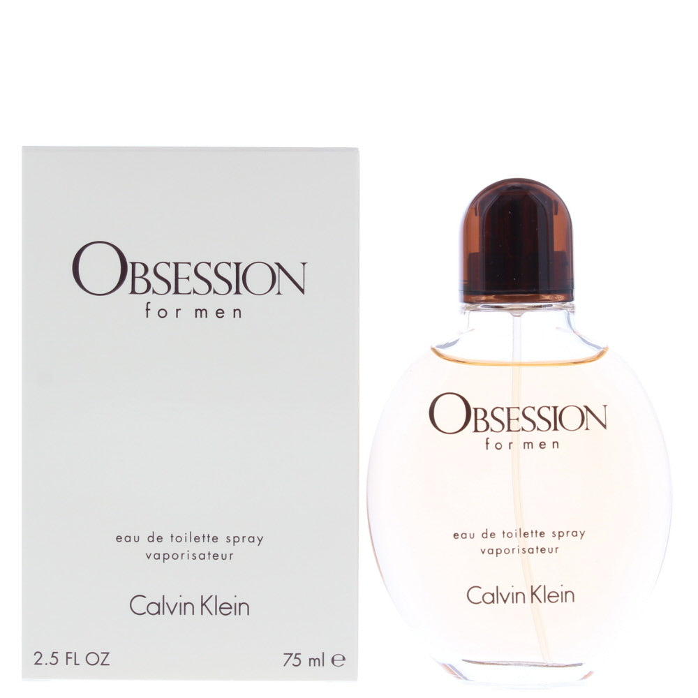 Calvin Klein Obsession For Men Eau de Toilette 75ml  | TJ Hughes