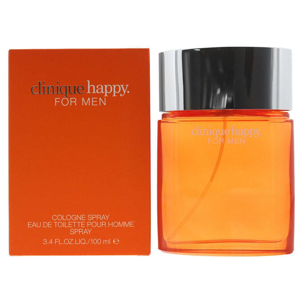 Clinique Happy For Men Cologne Spray Eau de Toilette 100ml  | TJ Hughes