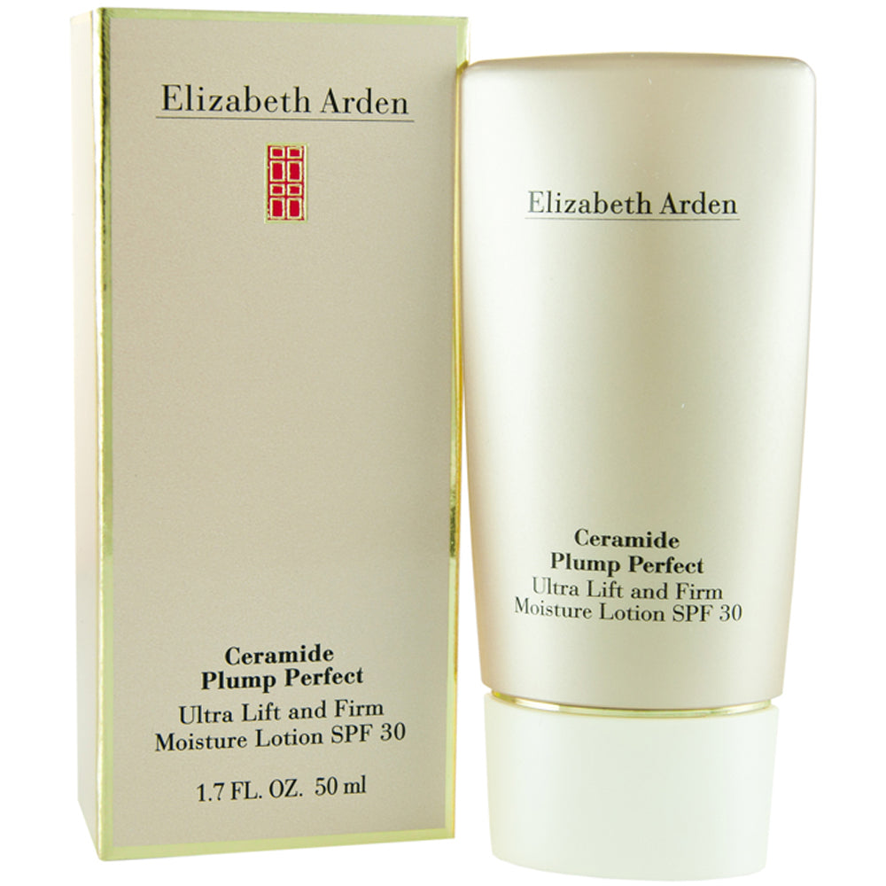 Elizabeth Arden Ceramide Plump Perfect   Ultra Lift And Firm Moisture  Spf 30 Lotion 50ml  | TJ Hughes