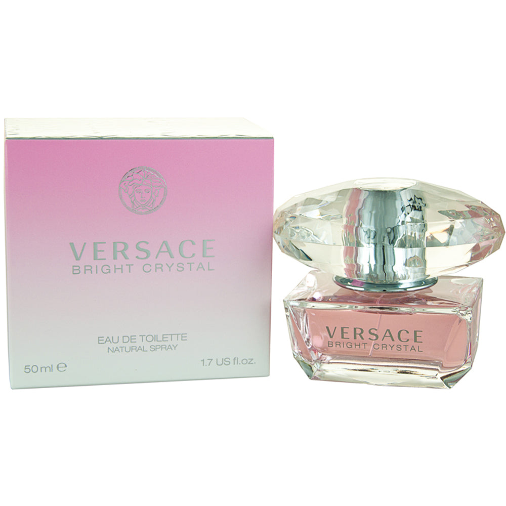 Versace Bright Crystal Eau de Toilette 50ml - TJ Hughes