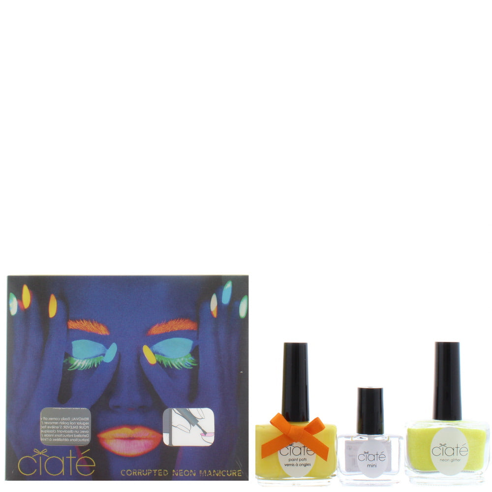 Ciate Corrupted Neon Big Yellow Taxi Manicure Kit 13.5ml  | TJ Hughes