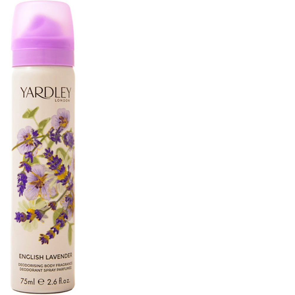 Yardley English Lavender Deodorant Spray 75ml  | TJ Hughes