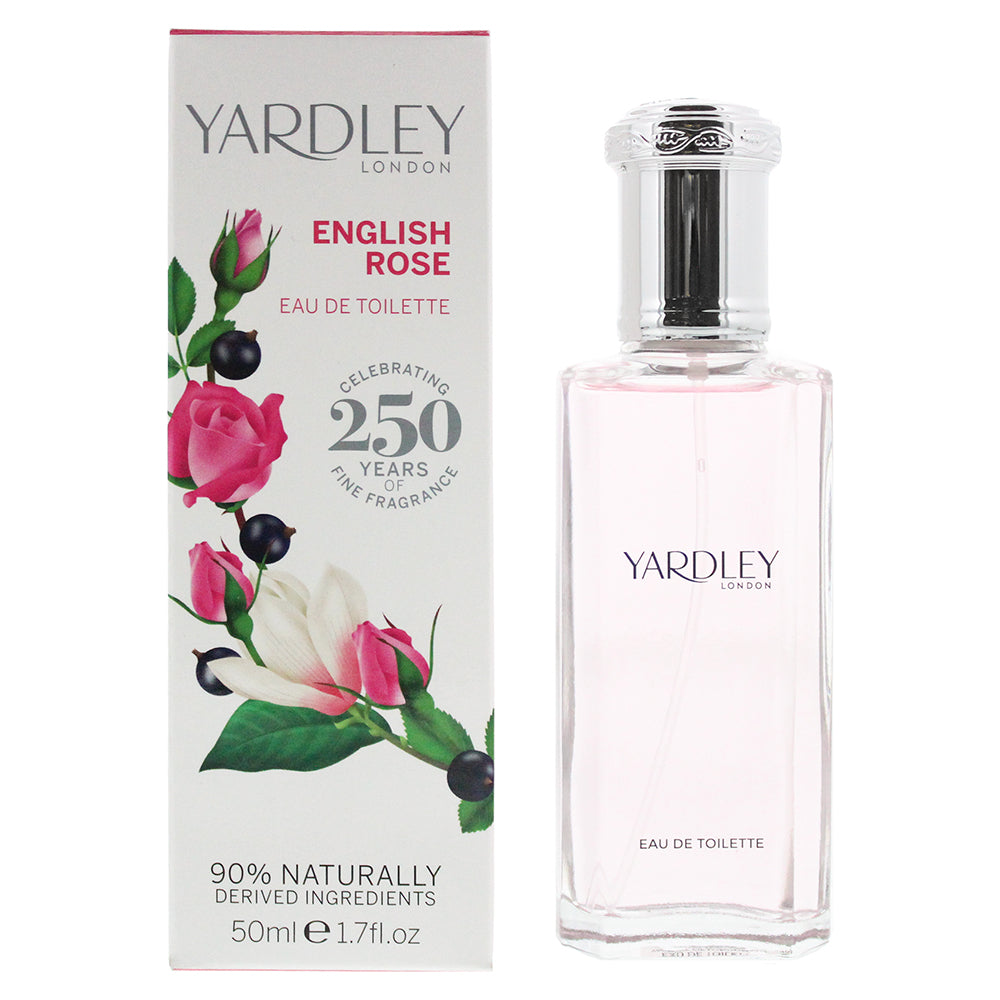 Yardley English Rose Eau de Toilette 50ml  | TJ Hughes