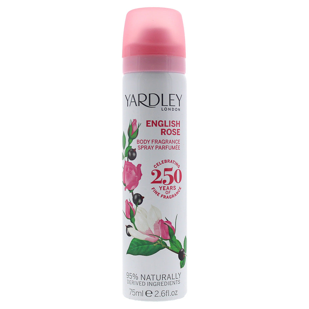 Yardley English Rose Deodorant Spray 75ml  | TJ Hughes