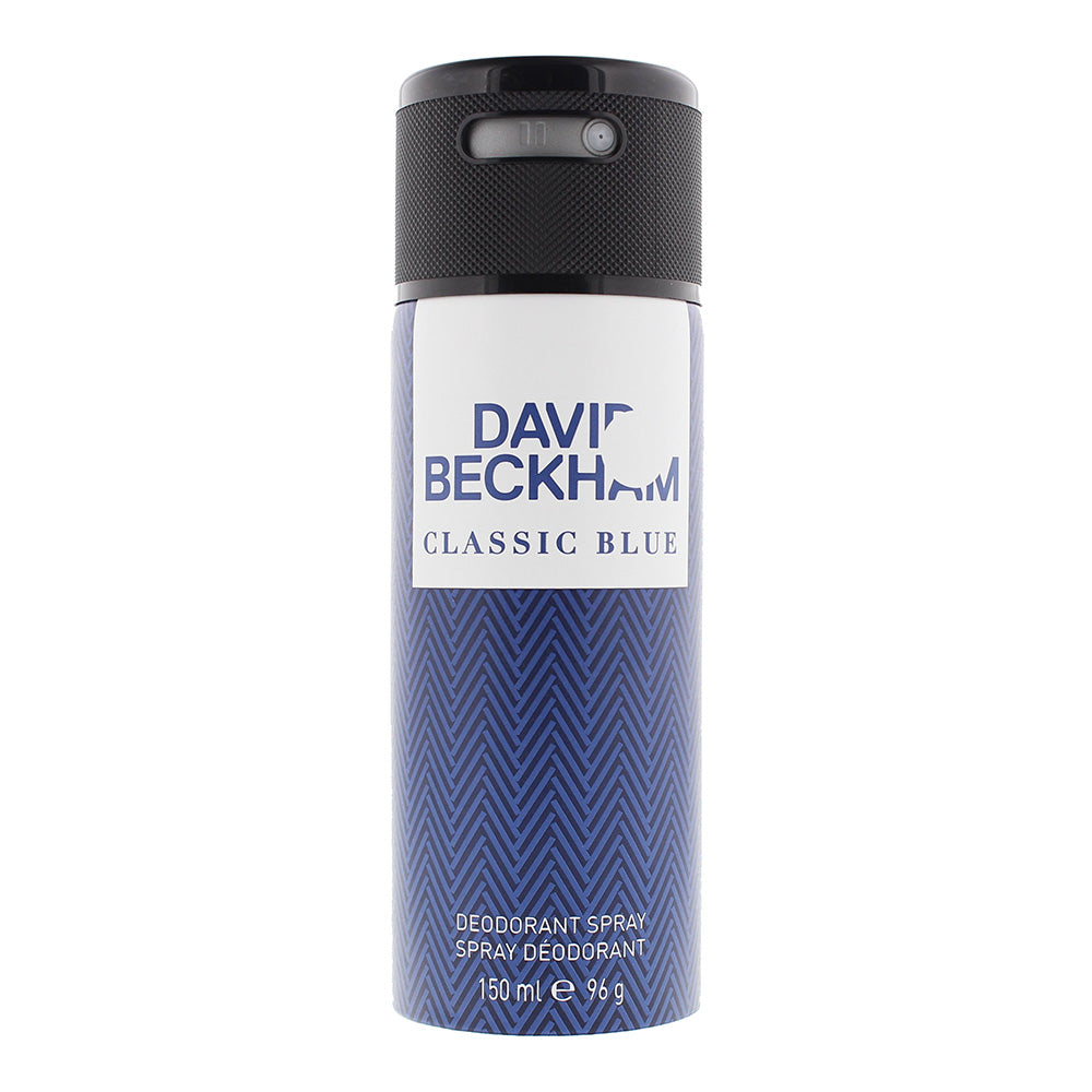 David Beckham Classic Blue Deodorant Spray 150ml  | TJ Hughes