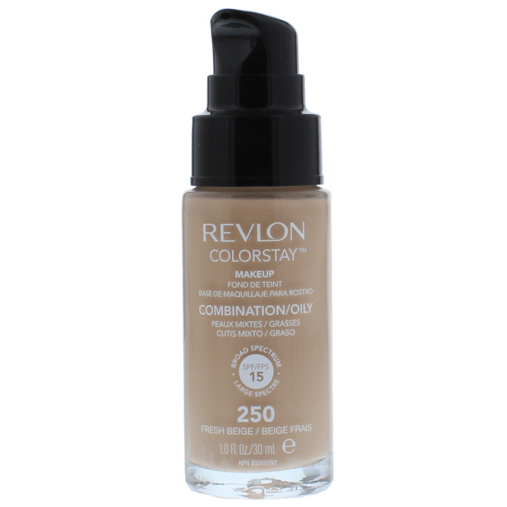 Revlon Colorstay Makeup Combination/Oily Skin Spf 15 250 Fresh Beige Foundation 30ml