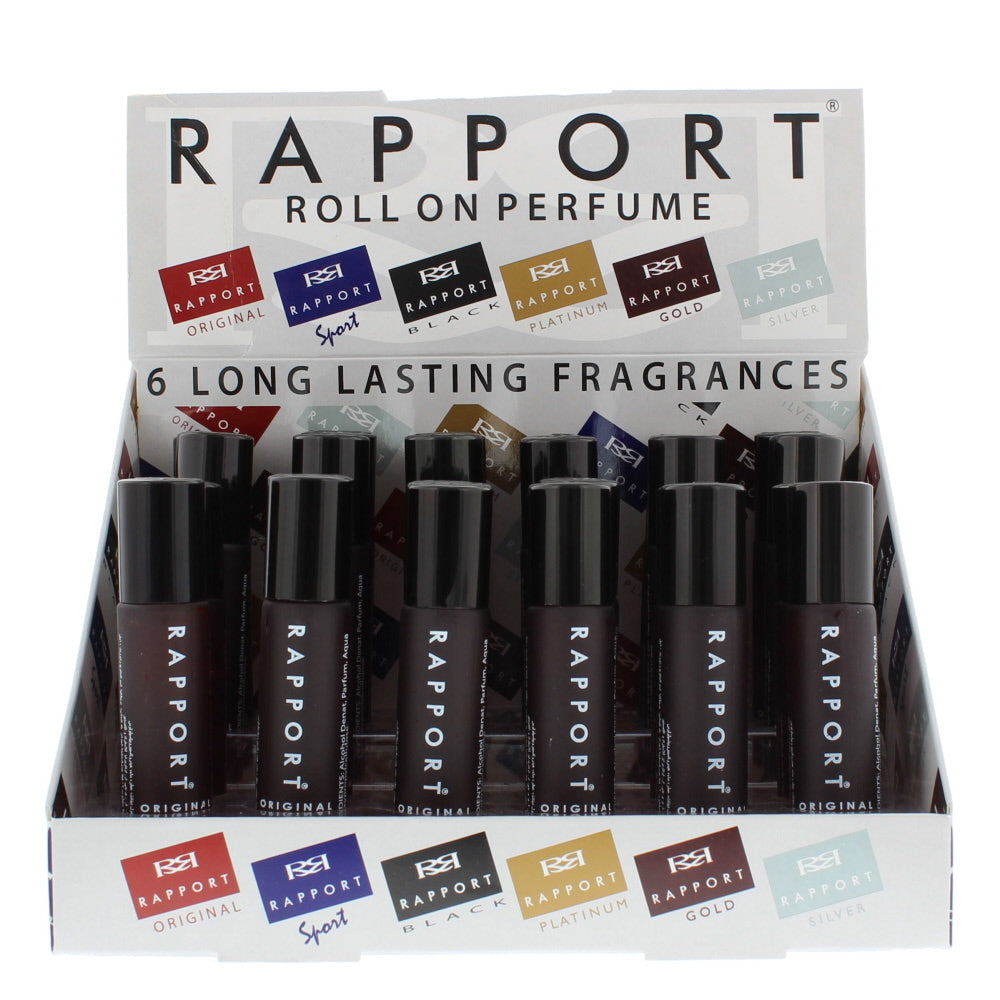 Eden Classic Rapport Original 10ml Roll On Perfume Display Unit 24pcs  | TJ Hughes