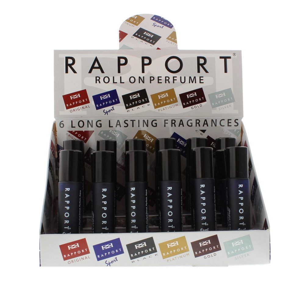 Eden Classic Rapport Sport 10ml Roll On Perfume Display Unit 24pcs  | TJ Hughes