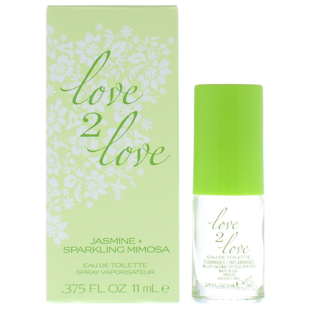 Love 2 Love Jasmine + Sparkling Mimosa Eau de Toilette 11ml  | TJ Hughes