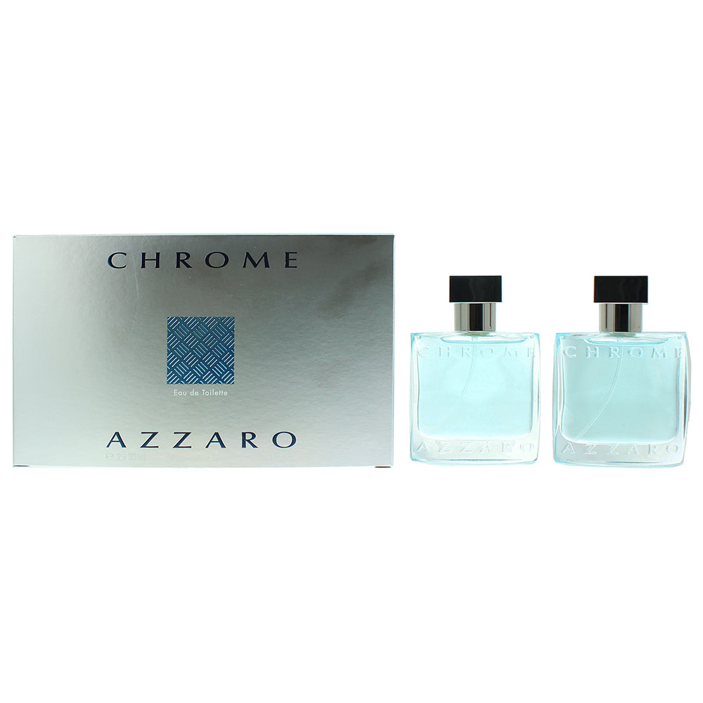 Azzaro Chrome Duo Pack Eau de Toilette 30ml