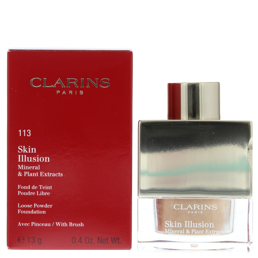 Clarins Skin Illusion Loose 113 Chestnut Powder Foundation 13g