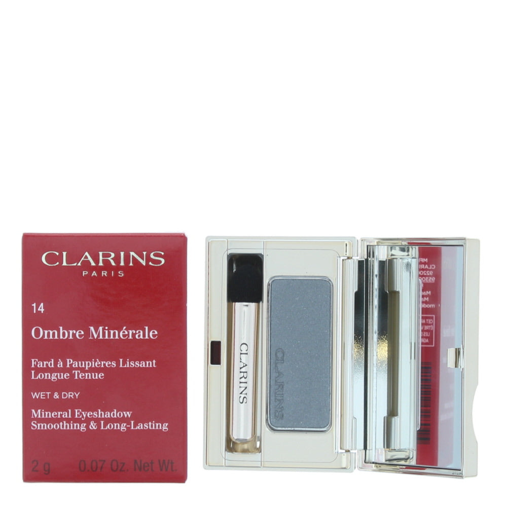Clarins Ombre Minérale Smoothing Long-Lasting 14 Platinum Eye Shadow 2g
