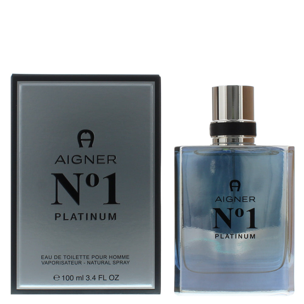 Etienne Aigner No 1 Platinum Eau de Toilette 100ml  | TJ Hughes