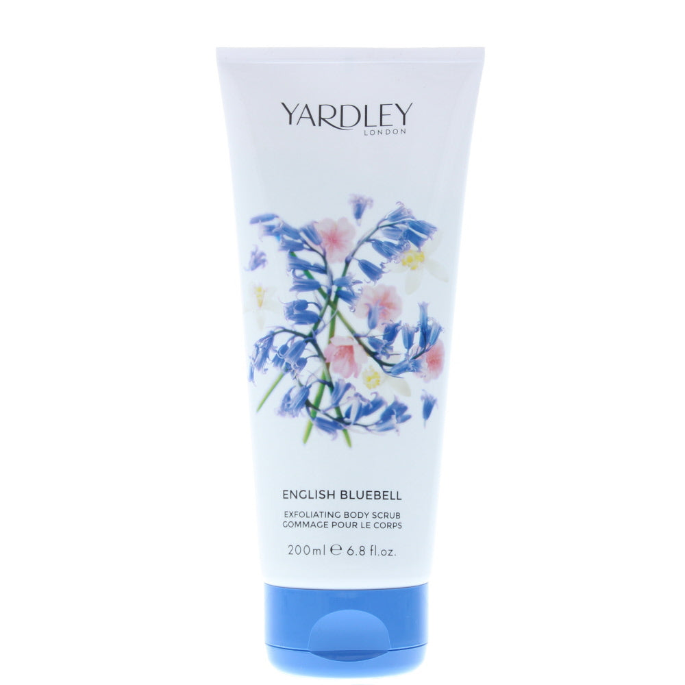 Yardley English Bluebell Body Scrub 200ml  | TJ Hughes Blue