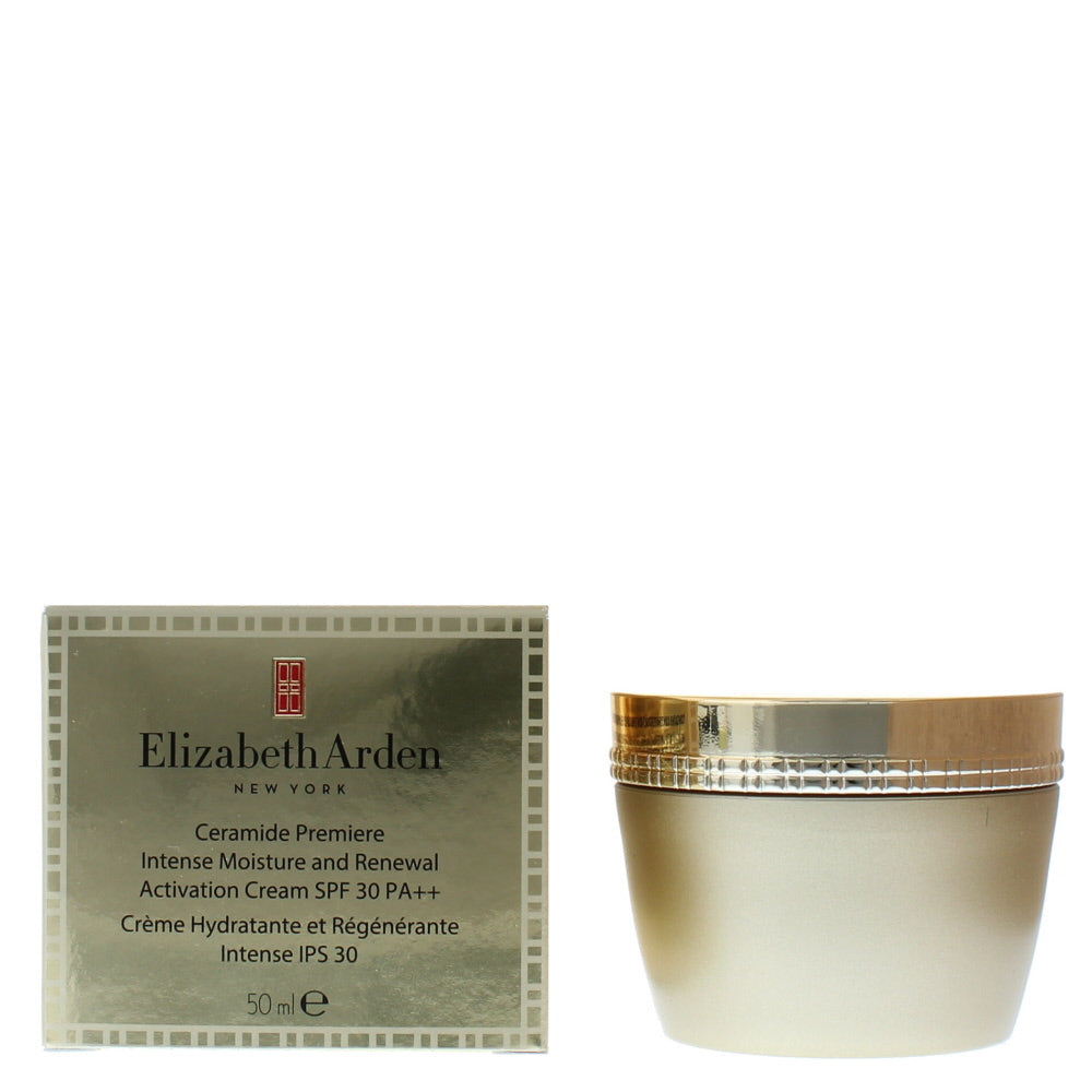 Elizabeth Arden Ceramide Premiere Intense Moisture And Renewal Activation Spf 30 Cream 50ml  | TJ Hughes