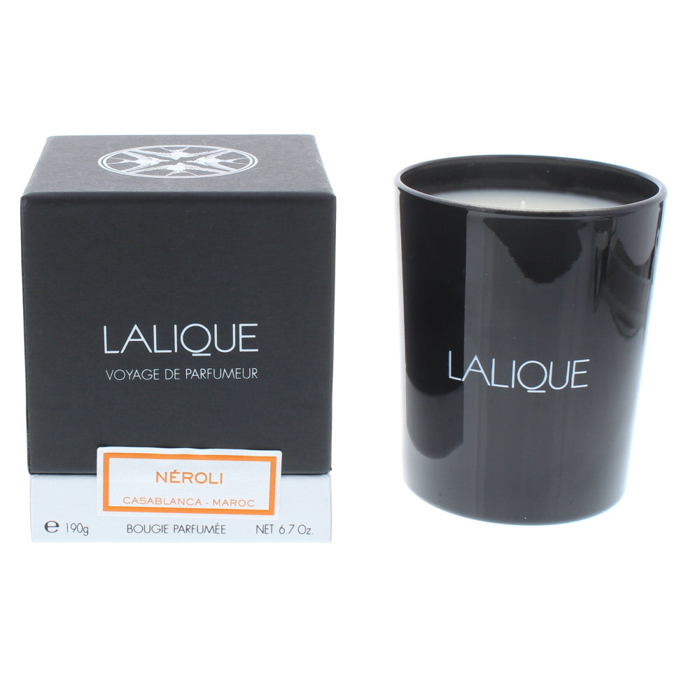 Lalique Neroli Casablanca Maroc Candle 190g - TJ Hughes