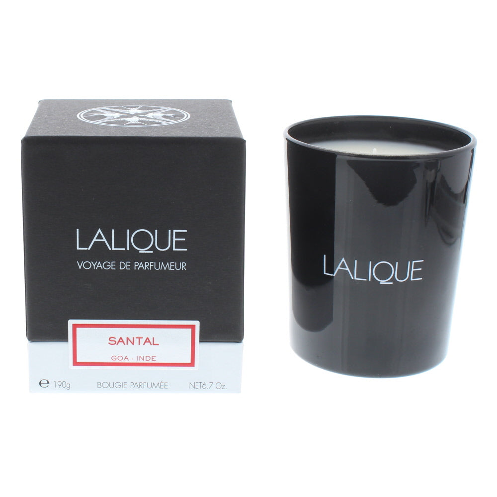 Lalique Santal Goa Inde Candle 190g  | TJ Hughes