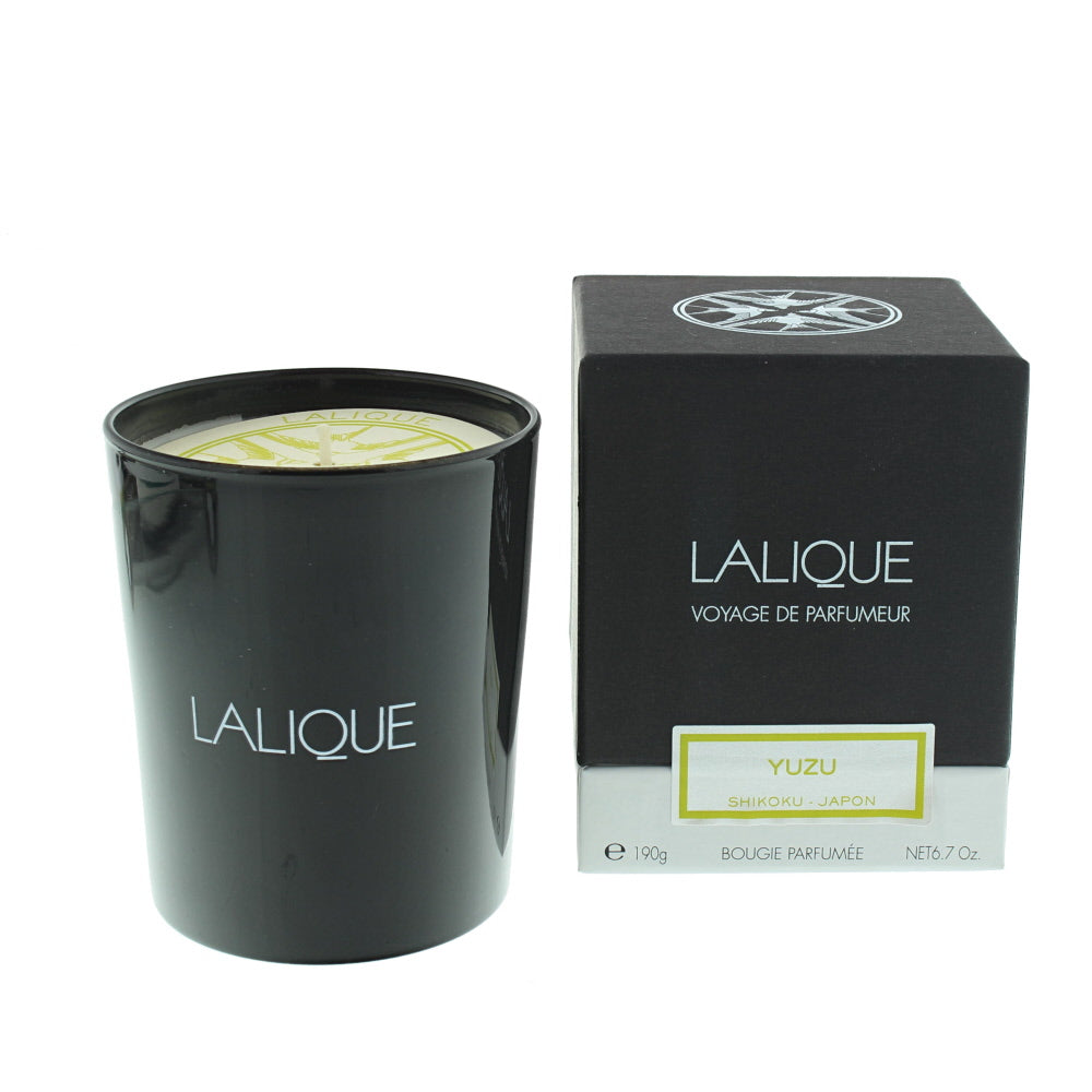 Lalique Yuzu Shikoku Japon Candle 190g - TJ Hughes