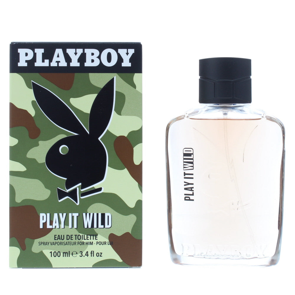 Playboy Play It Wild Eau de Toilette 100ml  | TJ Hughes