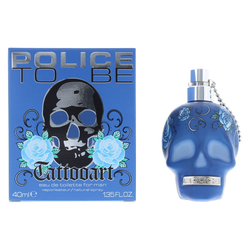 Police To Be Tattooart For Man Eau de Toilette 40ml  | TJ Hughes