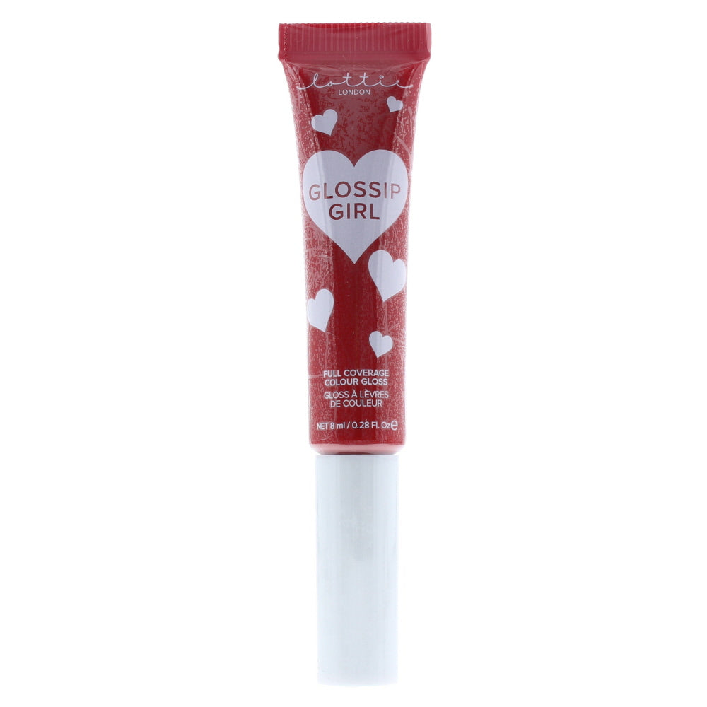 Lottie London Glossip Girl Full Coverage Colour Extra Lip Gloss 8ml  | TJ Hughes