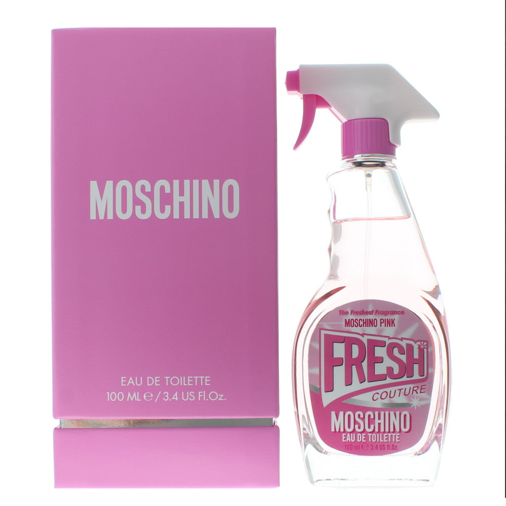 Moschino Fresh Couture Pink Eau de Toilette 100ml - TJ Hughes