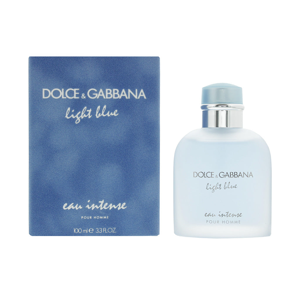 Dolce  Gabbana Light Blue Eau Intense Pour Homme Eau de Parfum 100ml - TJ Hughes