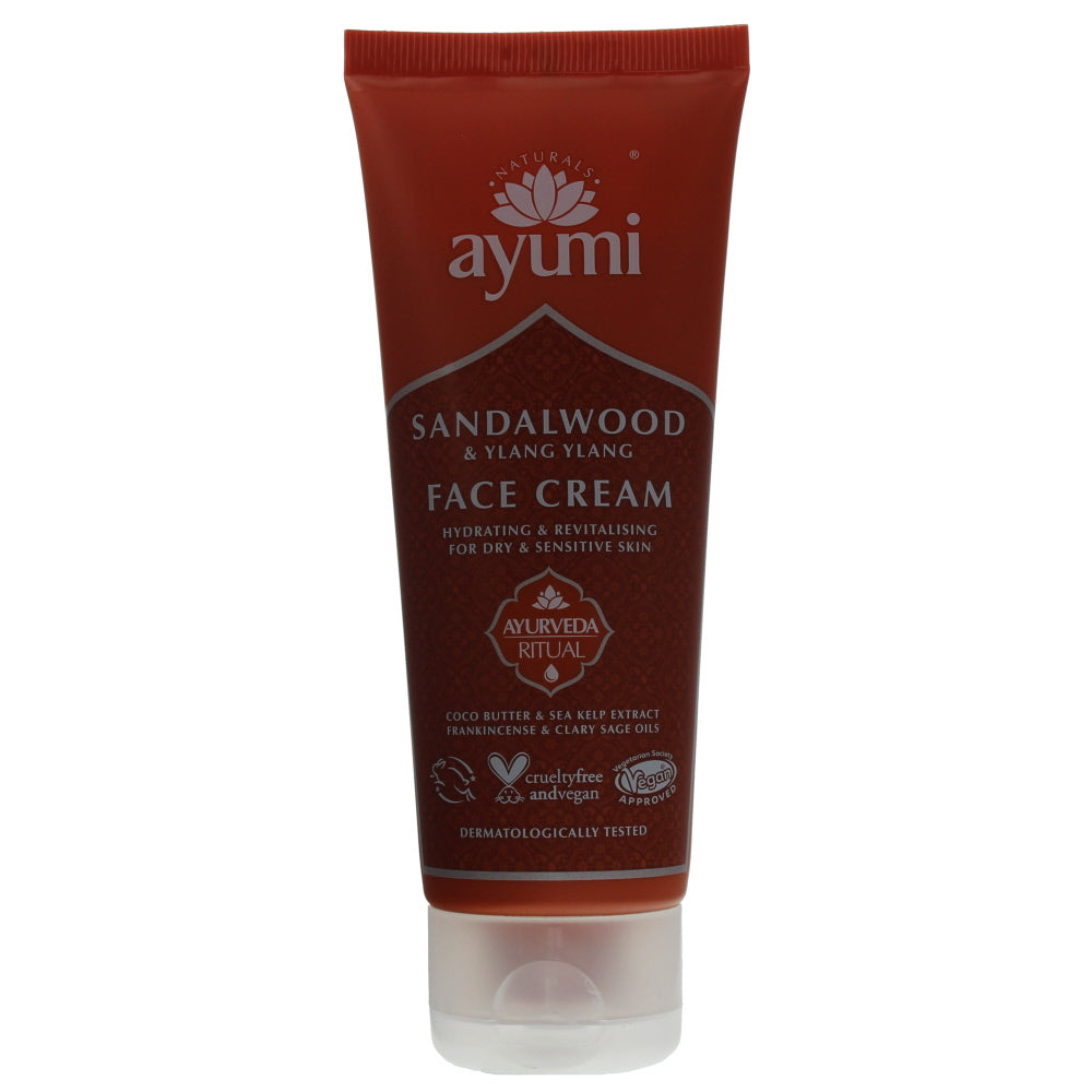 Ayumi Sandalwood Ylang Ylang Dry Sensitive Skin Face Cream 100ml