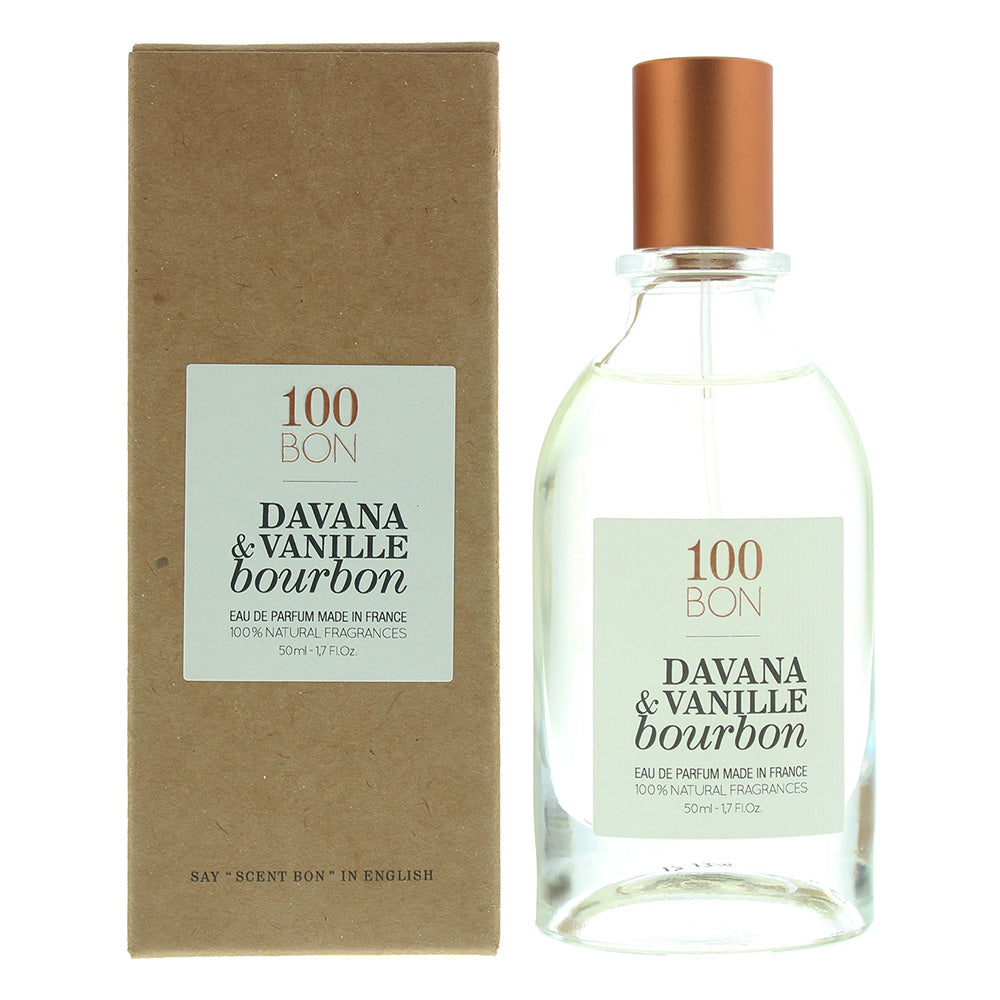 100 Bon Davana  Vanille Bourbon Eau de Parfum 50ml  | TJ Hughes