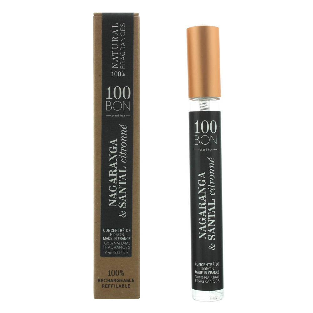 100 Bon Nagaranga  Santal Citronne Concentre Refillable Eau de Parfum 10ml - TJ Hughes