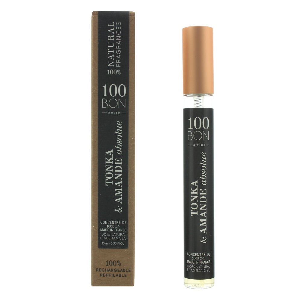 Image of 100 Bon Tonka and Amande Absolue Concentre Refillable Eau de Parfum 10ml - Neutral