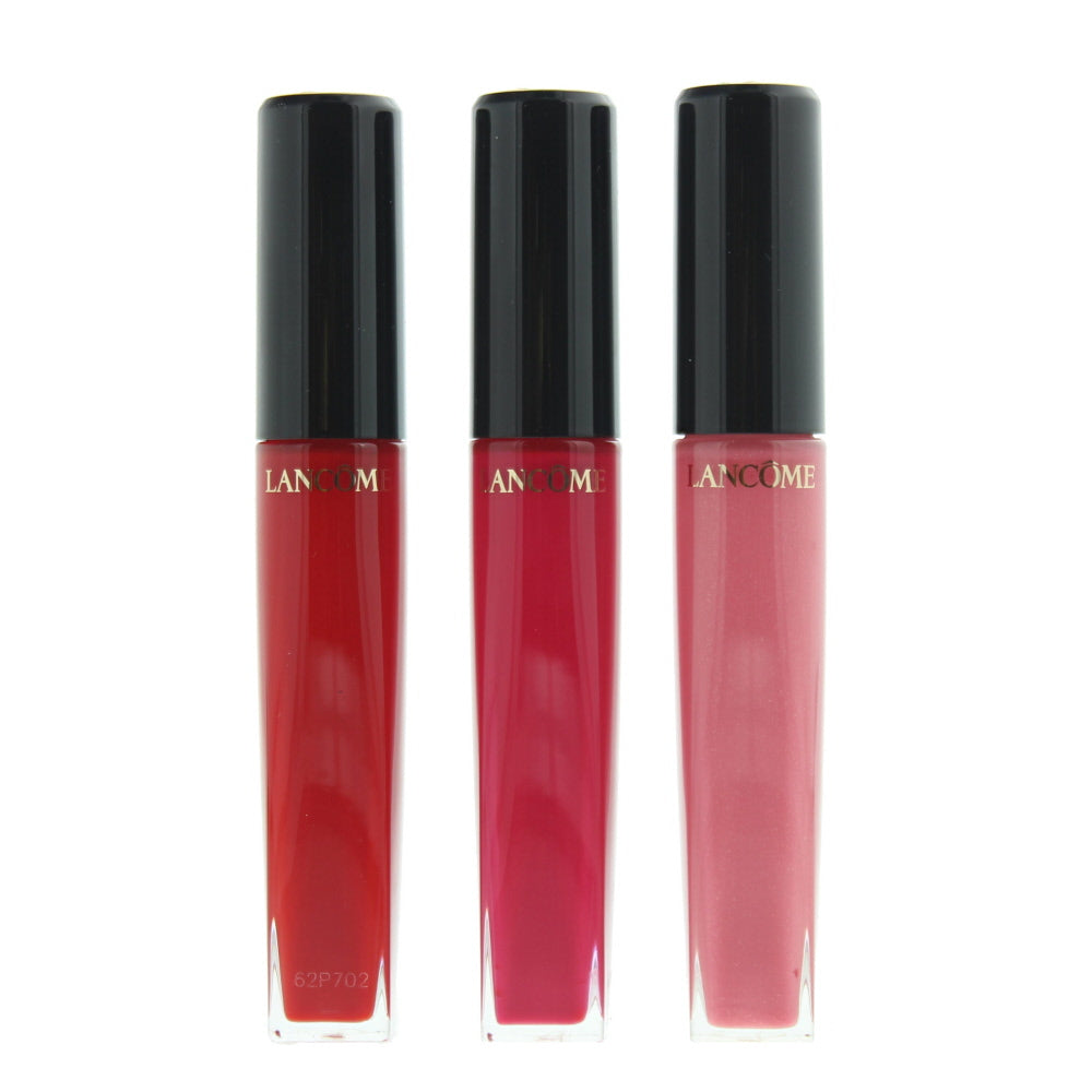 Lancome 3 X Lip Gloss 8ml - TJ Hughes