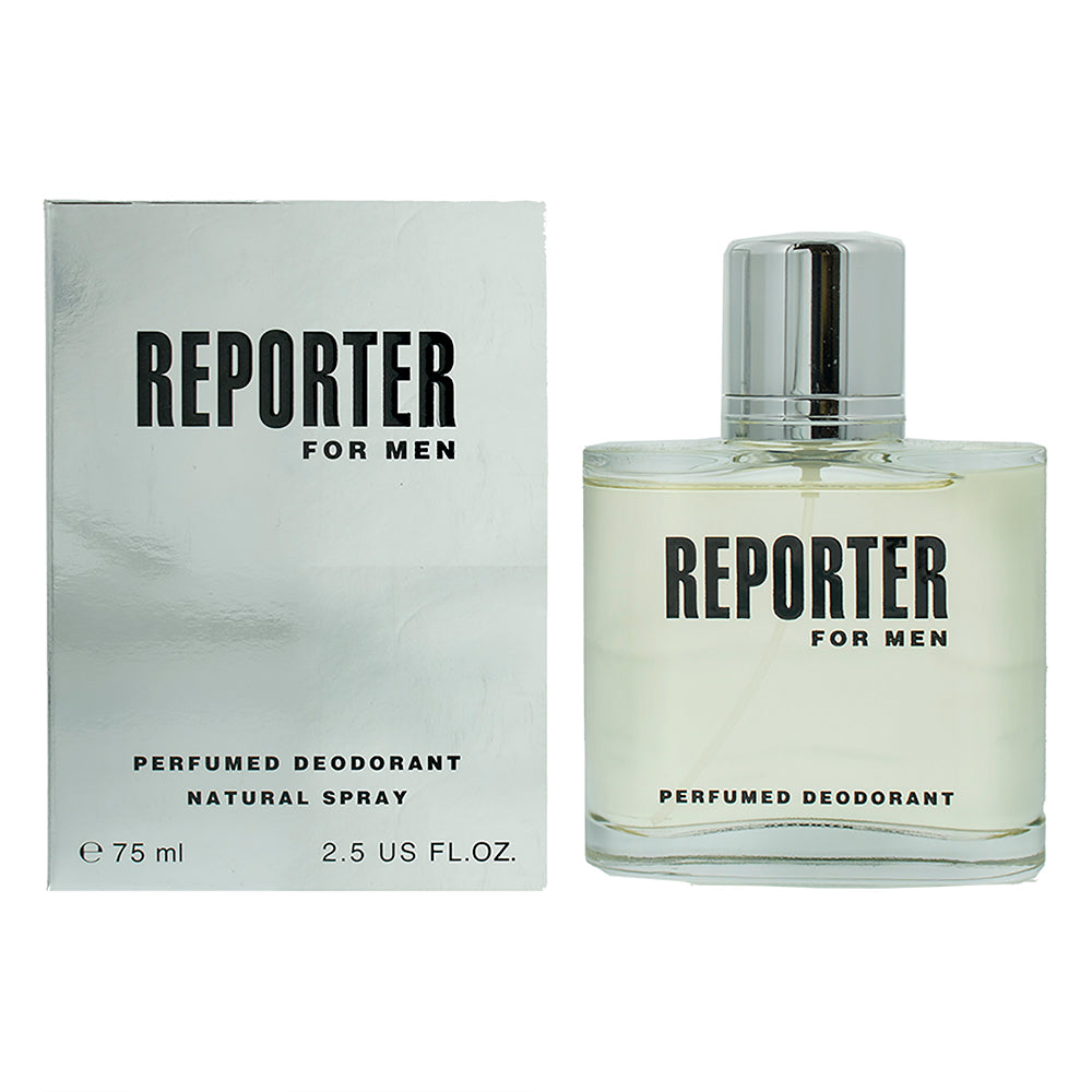 Oleg Cassini Reporter For Men Deodorant Spray 75ml  | TJ Hughes