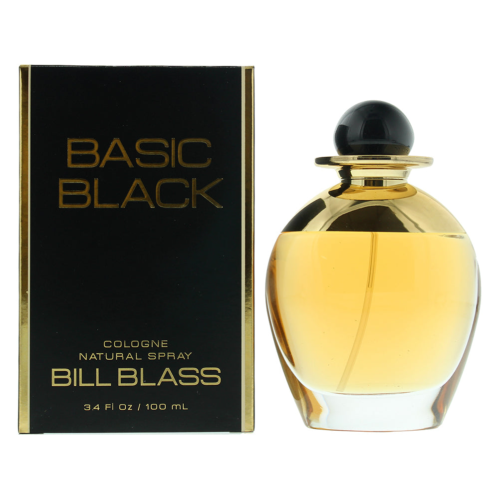 Bill Blass Basic Black Eau de Cologne 100ml - TJ Hughes