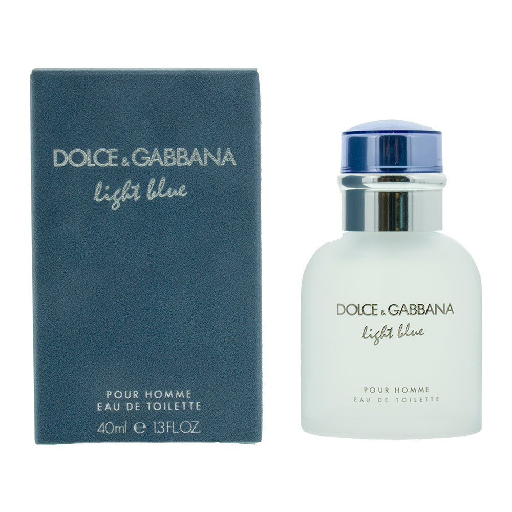 Dolce & Gabbana Light Blue Pour Homme Eau de Toilette 40ml - TJ Hughes