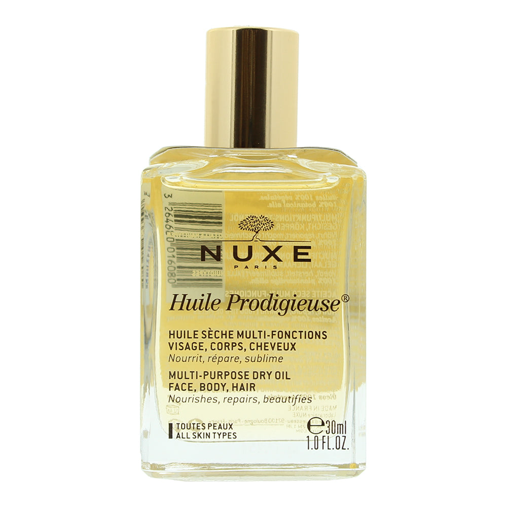 Nuxe Huile Prodigieuse Multi-Purpose Dry Oil 30ml  | TJ Hughes