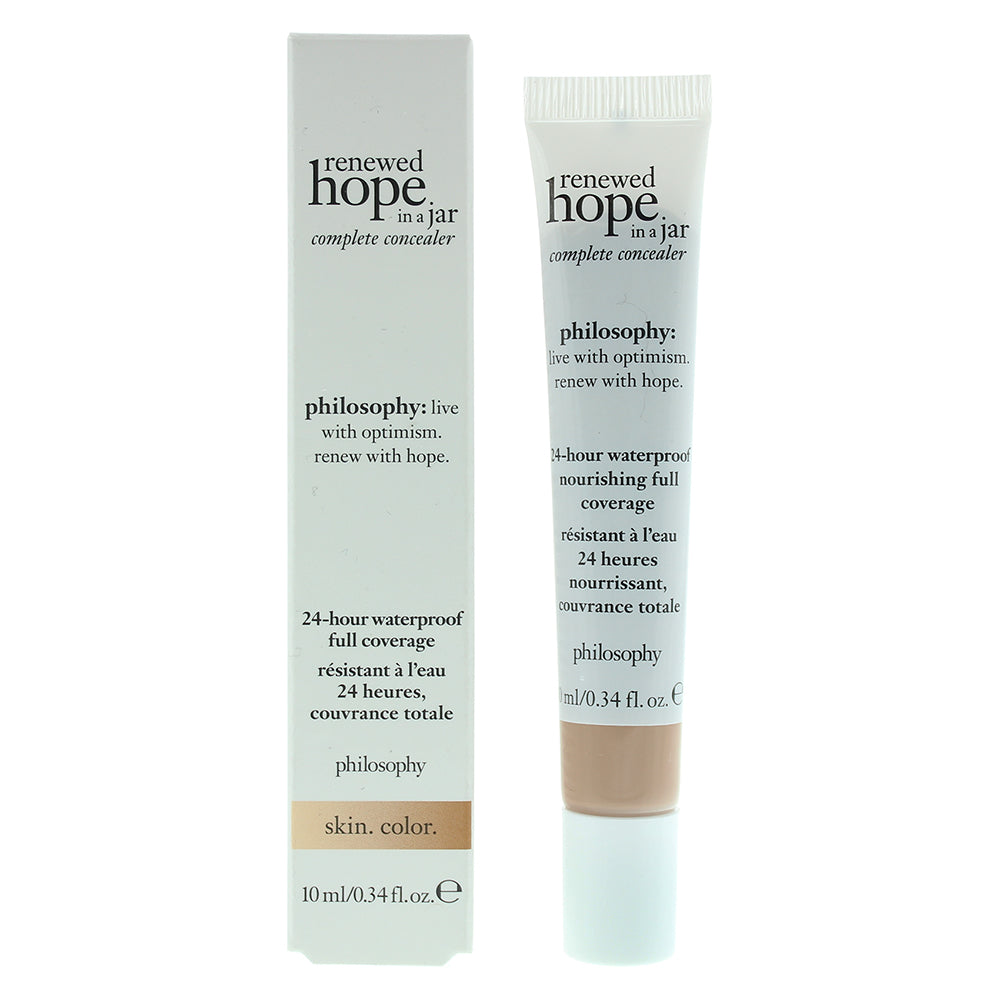 Philosophy Renewed Hope In A Jar 24-Hour Waterproof Full Coverage 6.0 Almond Concealer 10ml  | TJ Hughes