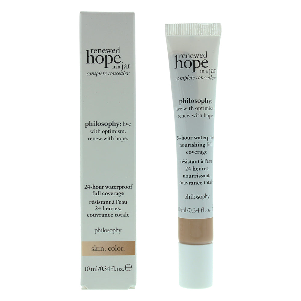 Philosophy Renewed Hope In A Jar 24-Hour Waterproof Full Coverage 6.5 Tan Concealer 10ml  | TJ Hughes