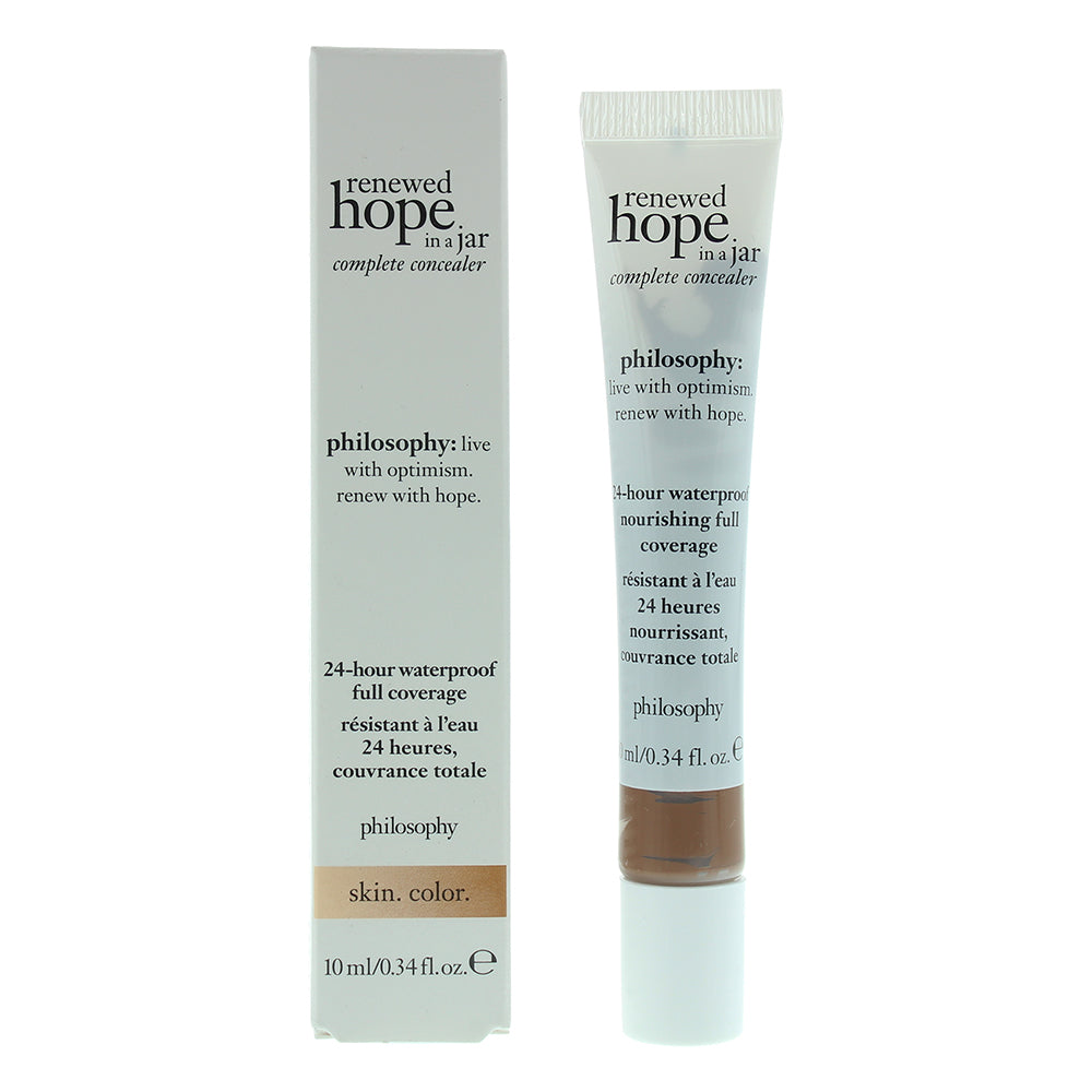 Philosophy Renewed Hope In A Jar 24-Hour Waterproof Full Coverage 9.5 Cocoa Concealer 10ml  | TJ Hughes