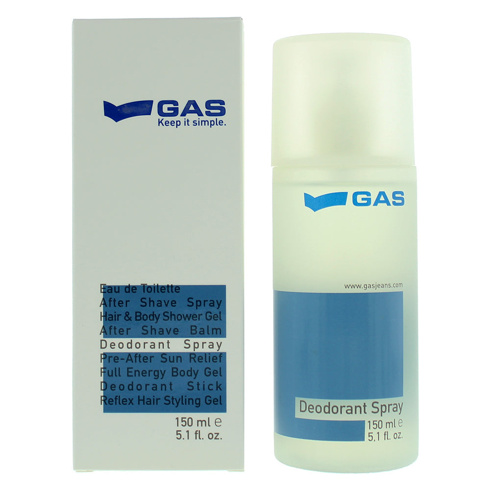 Gas Man Deodorant Spray 150ml - TJ Hughes