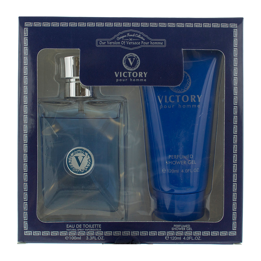 Designer French Collection Victory Eau de Toilette 2 Pieces Gift Set  | TJ Hughes