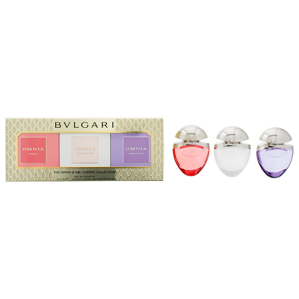 Bulgari Omnia Jewel Charms Eau de Toilette 3 Pieces Gift Set